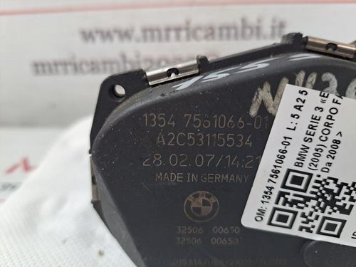 Corpo Farfallato BMW Serie 3 E90 Berlina 2° Serie