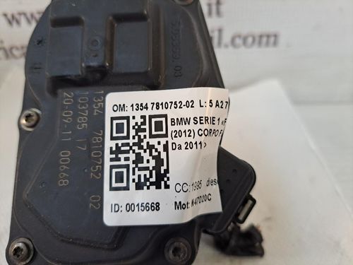 Corpo Farfallato BMW Serie 1 F20 (11>19)