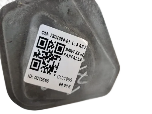Corpo Farfallato BMW X3 1° Serie