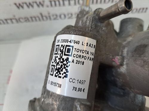 Corpo Farfallato TOYOTA Yaris Serie (14>16)