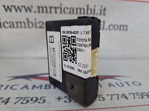 Centralina immobilizer TOYOTA Rav4 4° Serie