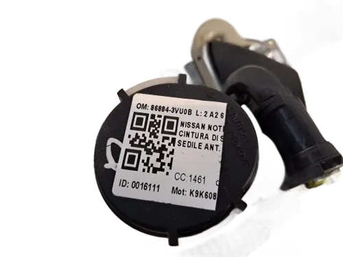 Cintura di sicurezza anteriore destra NISSAN Note 2° Serie