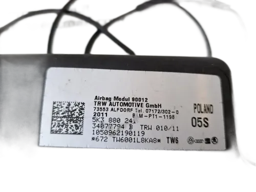 Airbag Sedile sinistro VOLKSWAGEN Golf 6 Berlina (08>12)