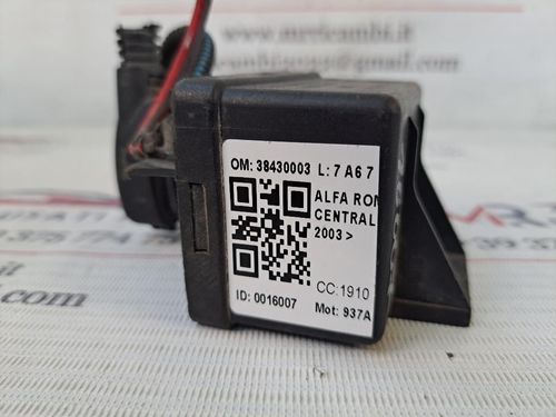 Centralina candelette ALFA ROMEO GTV Serie (916_) (03>06)