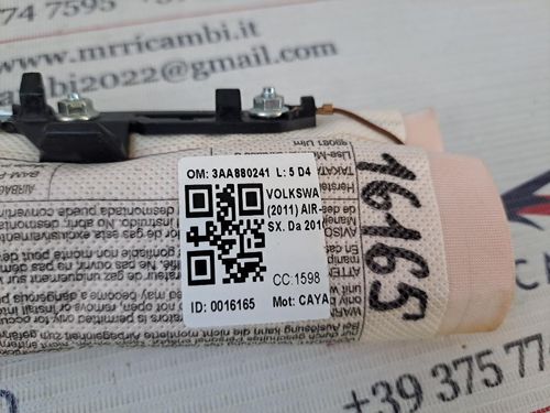 Airbag Sedile sinistro VOLKSWAGEN Passat Variant 5° Serie