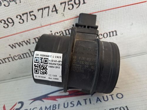 Debimetro AUDI A3 Serie (8P1) (08>12)