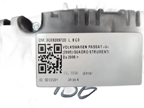 Quadro tachigrafo VOLKSWAGEN Passat Berlina 4° Serie