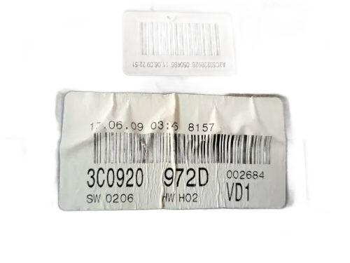 Quadro tachigrafo VOLKSWAGEN Passat Berlina 4° Serie