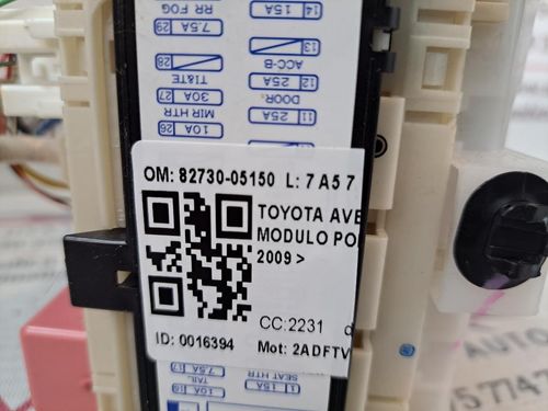 Modulo SAM TOYOTA Avensis Berlina 3° Serie