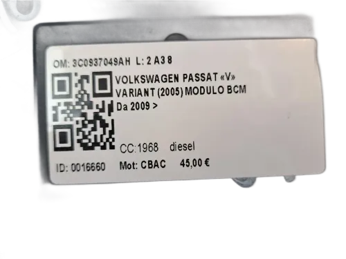 Centralina BCM VOLKSWAGEN Passat Variant 4° Serie