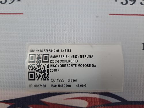 Coprimotore BMW Serie 1 Serie (E87) (07>)