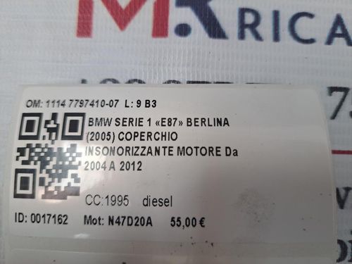 Coprimotore BMW Serie 1 Serie (E87) (07>)
