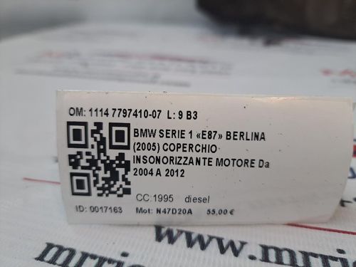 Coprimotore BMW Serie 1 Serie (E87) (07>)