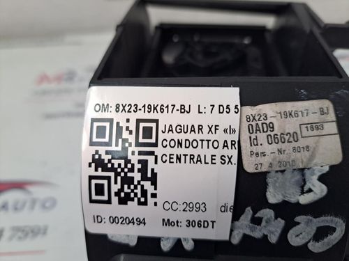 Bocchette Aria Cruscotto JAGUAR XF Serie (08>11)