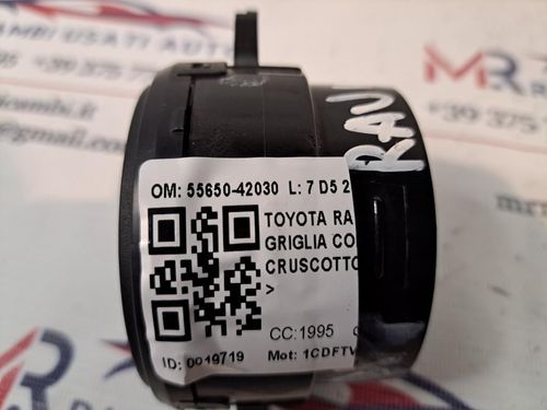Bocchetta aria cruscotto DX TOYOTA Rav4 2° Serie