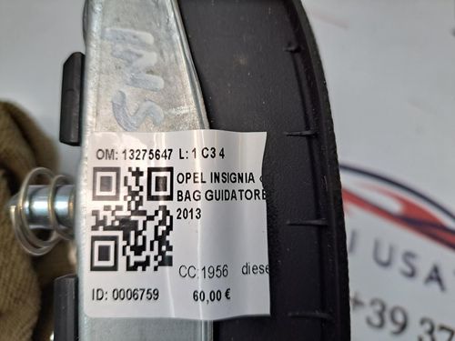 Airbag Volante OPEL Insignia Berlina