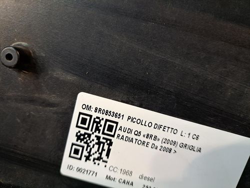 Griglia Anteriore AUDI Q5 Serie (12>17)