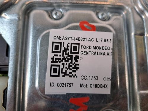 Centralina Airbag FORD Mondeo Berlina 6° Serie