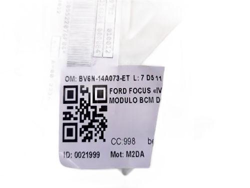 Centralina BCM FORD Focus Berlina 5° Serie