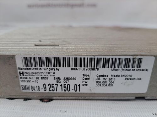Centralina bluetooth telefono BMW Serie 5 F10