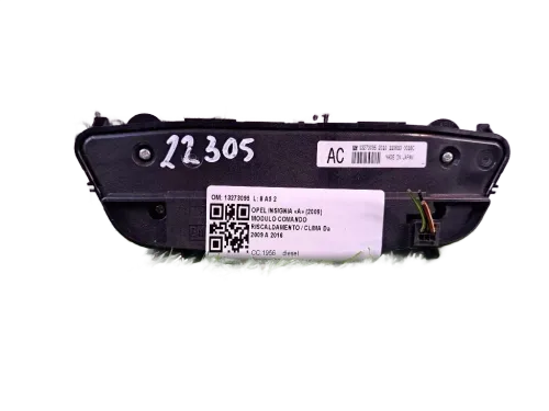Comandi Clima OPEL Insignia Berlina