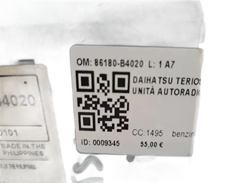 Autoradio DAIHATSU Terios 2° Serie