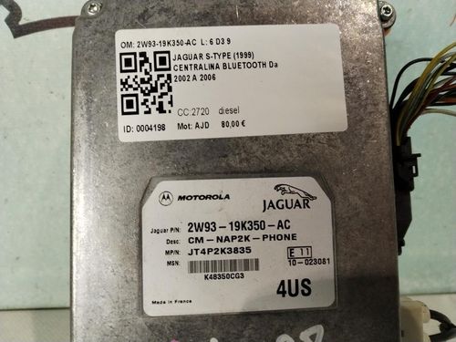 Centralina bluetooth telefono JAGUAR S-Type 2° Serie