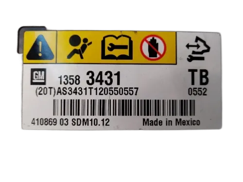 Centralina Airbag OPEL Meriva 3° Serie