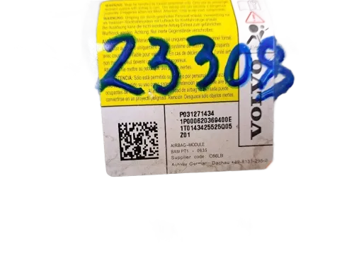 Airbag Ginocchia VOLVO V40 Serie (12>15)