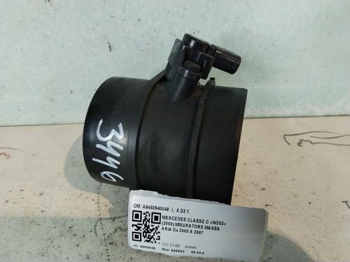 Debimetro MERCEDES Classe C Berlina W203 2° Serie