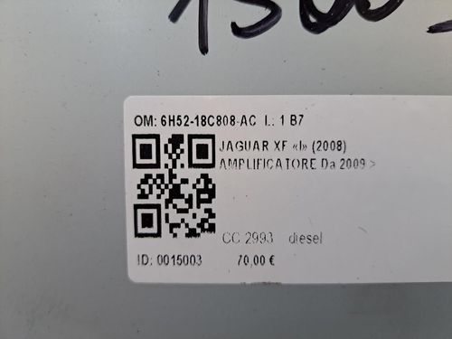 Amplificatore autoradio JAGUAR XF Serie (08>11)
