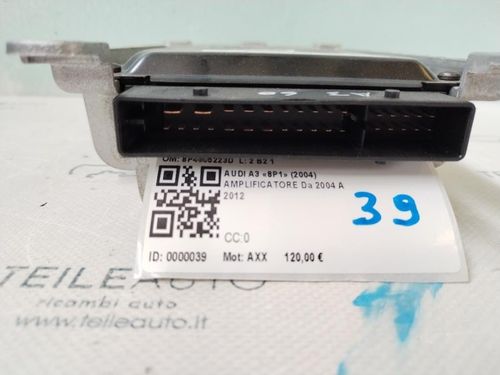 Amplificatore autoradio AUDI A3 Serie (8P1) (03>05)