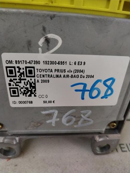 Centralina Airbag TOYOTA Prius 2° Serie