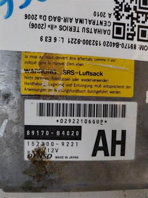Centralina Airbag DAIHATSU Terios 2° Serie
