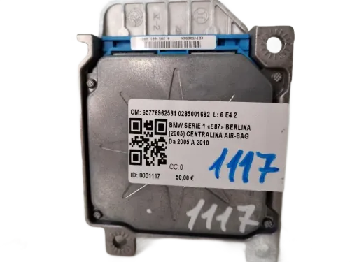 Centralina Airbag BMW Serie 1 Serie (E87) (04>07)