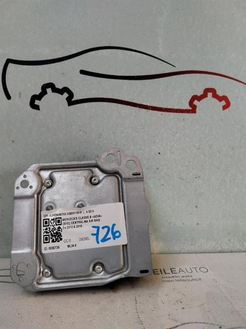 Centralina Airbag MERCEDES Classe B W246 2° Serie