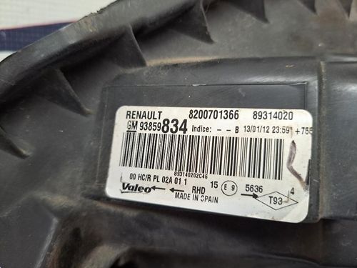 Faro anteriore Destro OPEL Vivaro Serie  (A) (06>14)