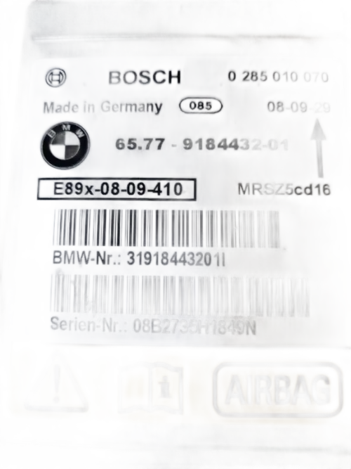 Centralina Airbag BMW Serie 1 Serie (E87) (04>07)