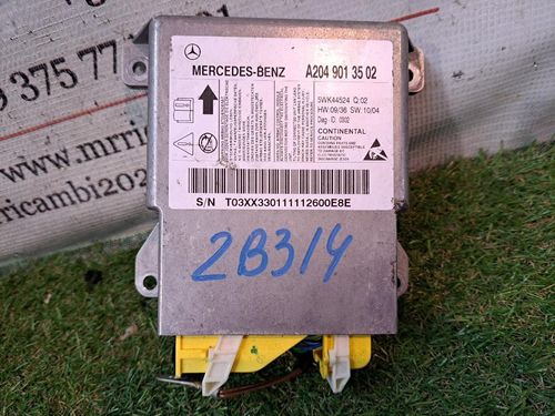 Centralina Airbag MERCEDES Classe C Berlina W204