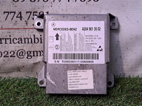Centralina Airbag MERCEDES Classe C Berlina W204