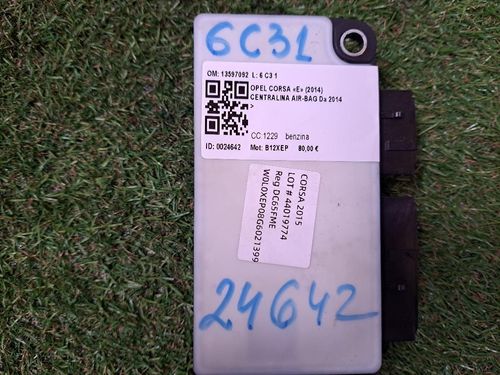 Centralina Airbag OPEL Corsa E 3° Serie