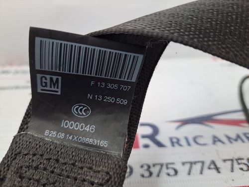 Cintura di Sicurezza Anteriore Sinistra OPEL Meriva 3° Serie
