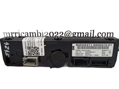 Comandi Clima BMW Serie 1 Serie (E87) (07>)