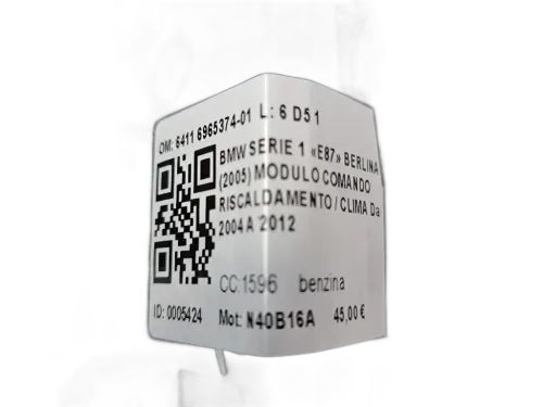 Comandi Clima BMW Serie 1 Serie (E87) (07>)