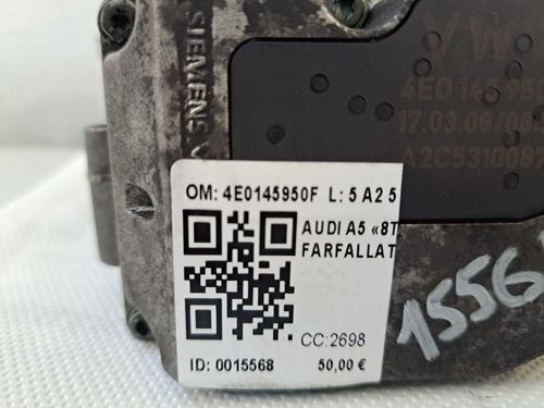 Corpo Farfallato AUDI A5 Coupé (8T) (07>11)