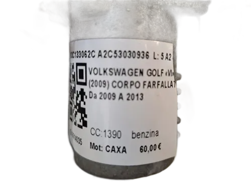 Corpo Farfallato VOLKSWAGEN Golf 6 Berlina (08>12)