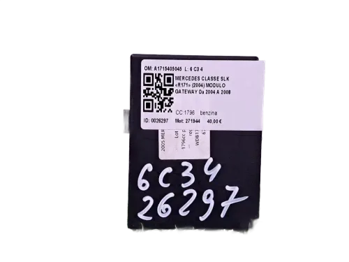 Centralina Gateway MERCEDES SLK W171 2° Serie