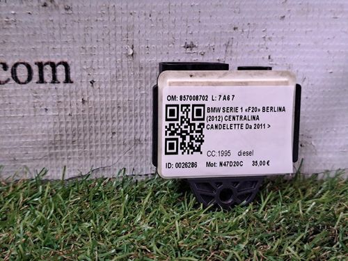 Centralina candelette BMW Serie 1 F20 (11>19)