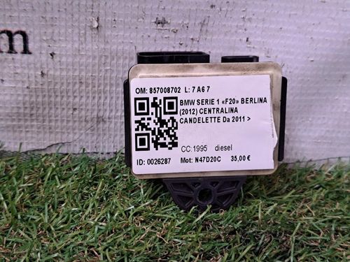 Centralina candelette BMW Serie 1 F20 (11>19)