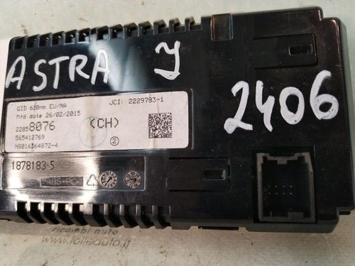 Display OPEL Astra J